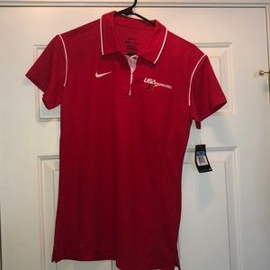 Official USA Taekwondo Nike Dri-Fit Polo